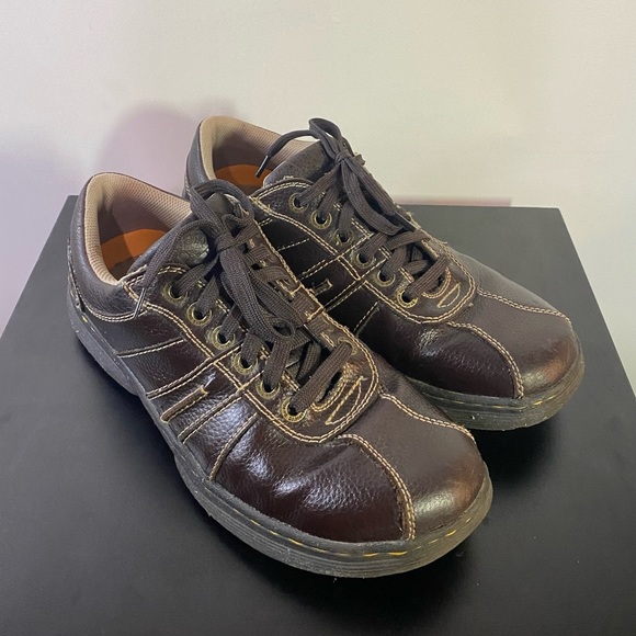 Dr. Martens men’s brown leather oxfords - size 11 - Picture 1 of 10